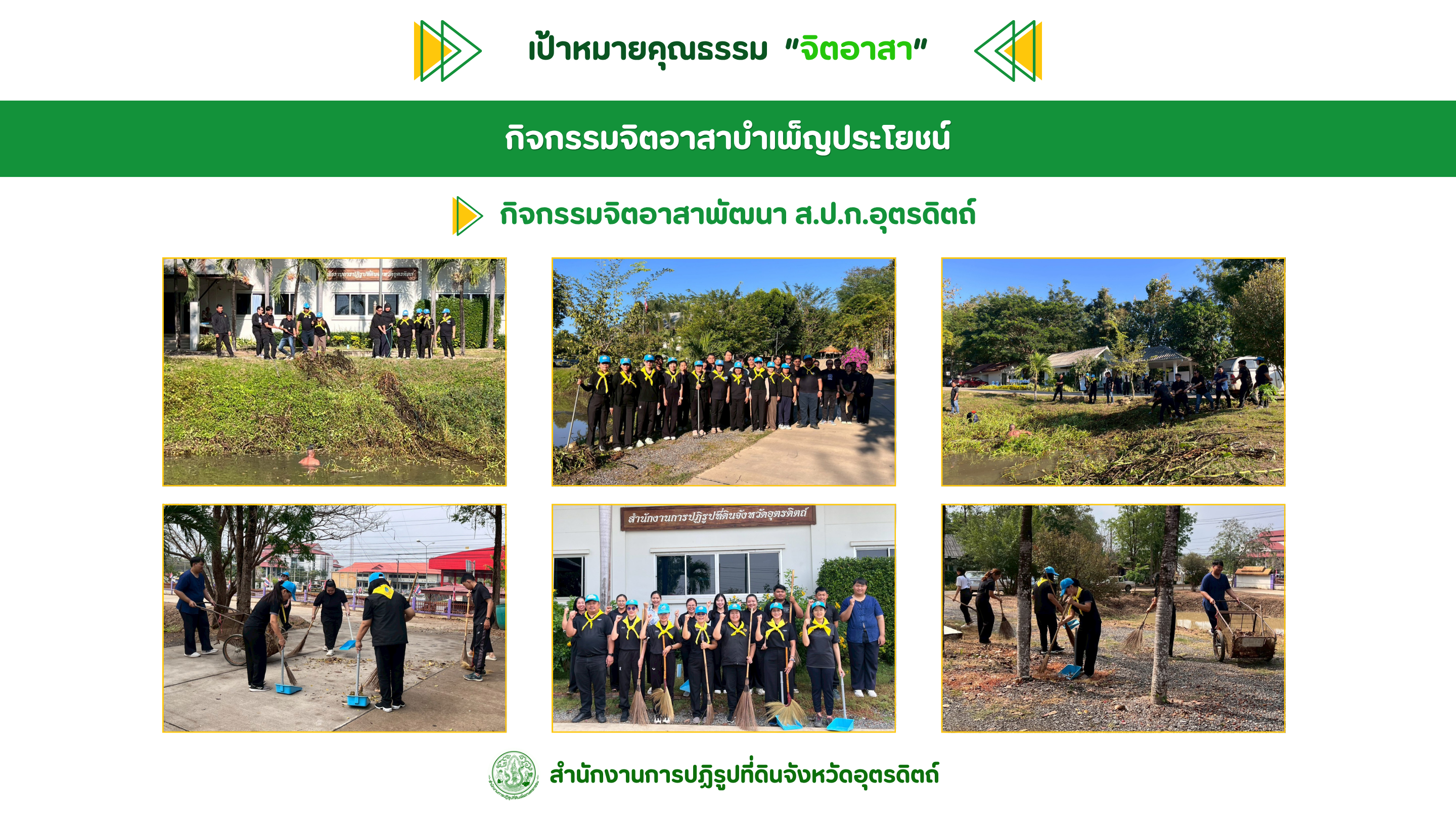 title - ผลสำเร็จการดำเนินงานการประเมินองค์กรคุณธรรม ปีงบประมาณ พ.ศ. 2569 ส.ป.ก.อุตรดิตถ์